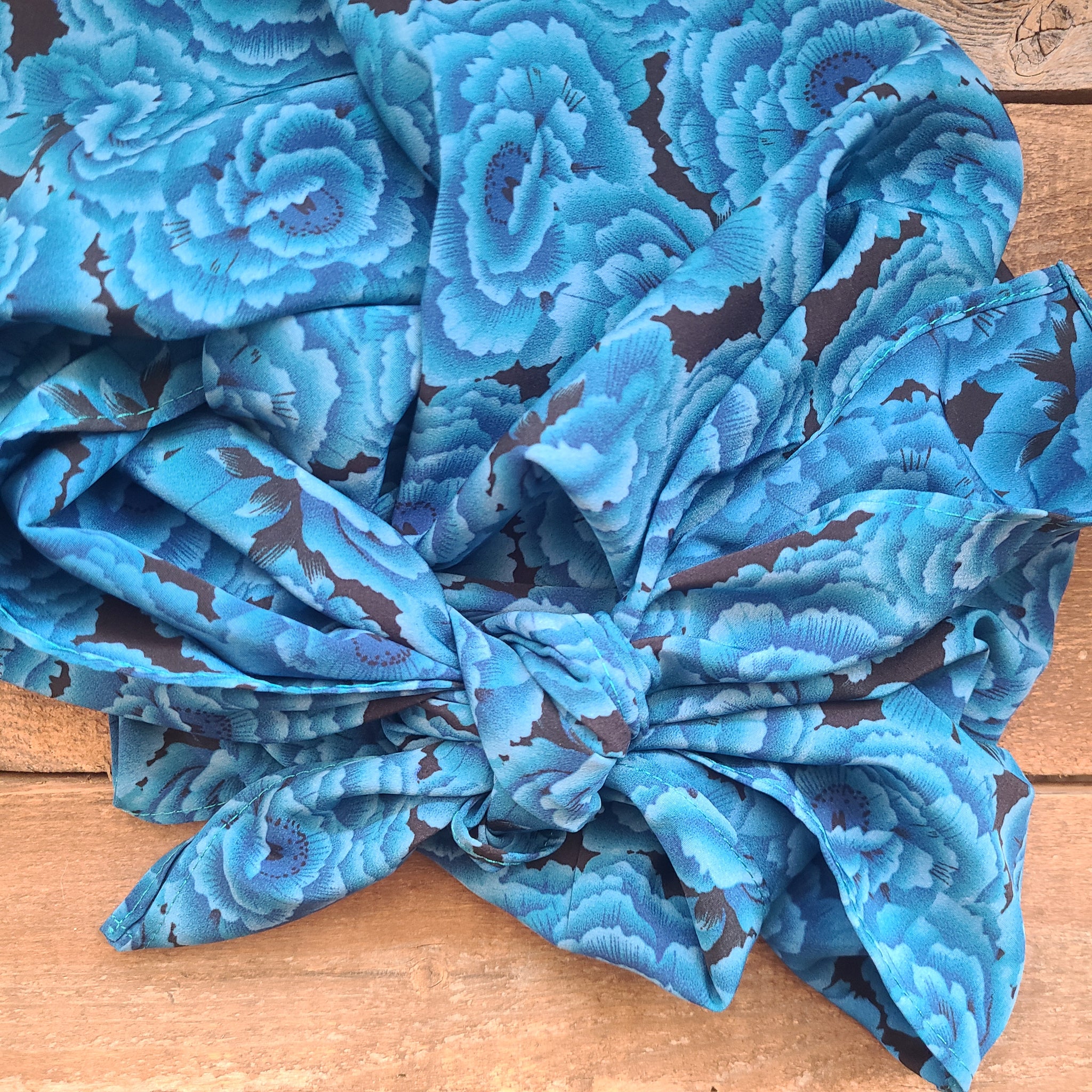 TealBlue Floral