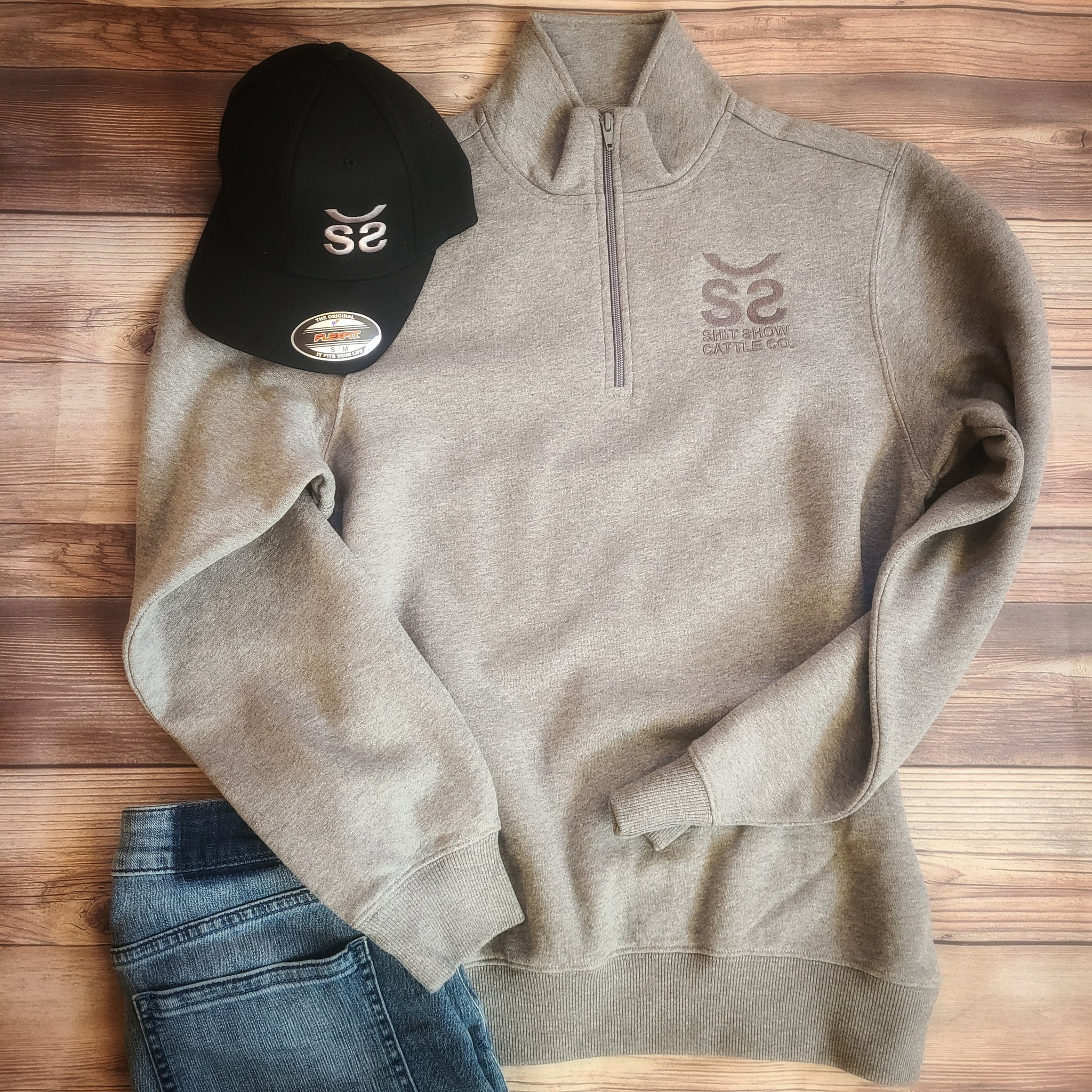 Sh!+ $how 1/4 Zip